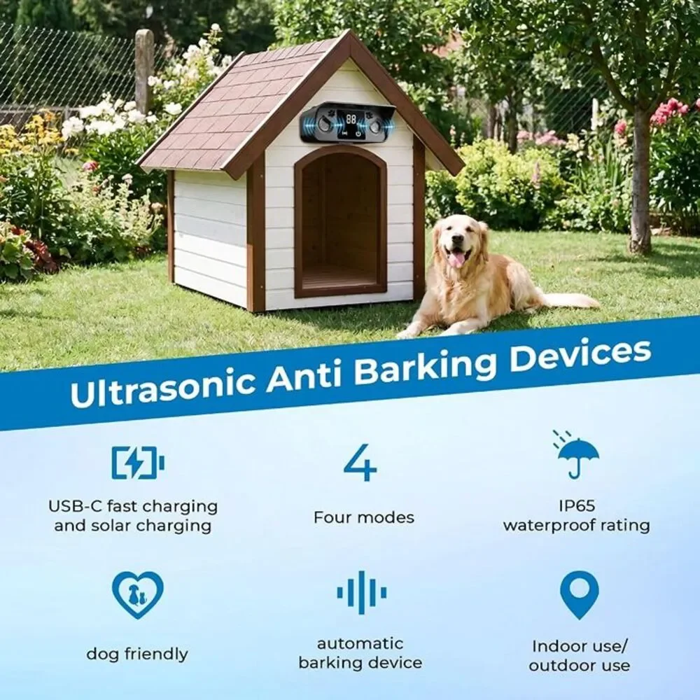 Anti Barking Device, Solar Ultrasonic Bark Control